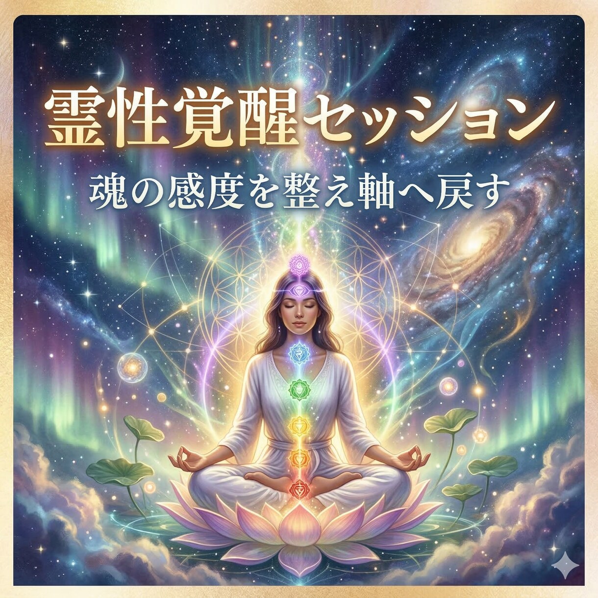 霊性覚醒セッションで魂の感度開き本来の道へ導きます 鈍った感覚を整え霊性の軸を開くセッションです イメージ9