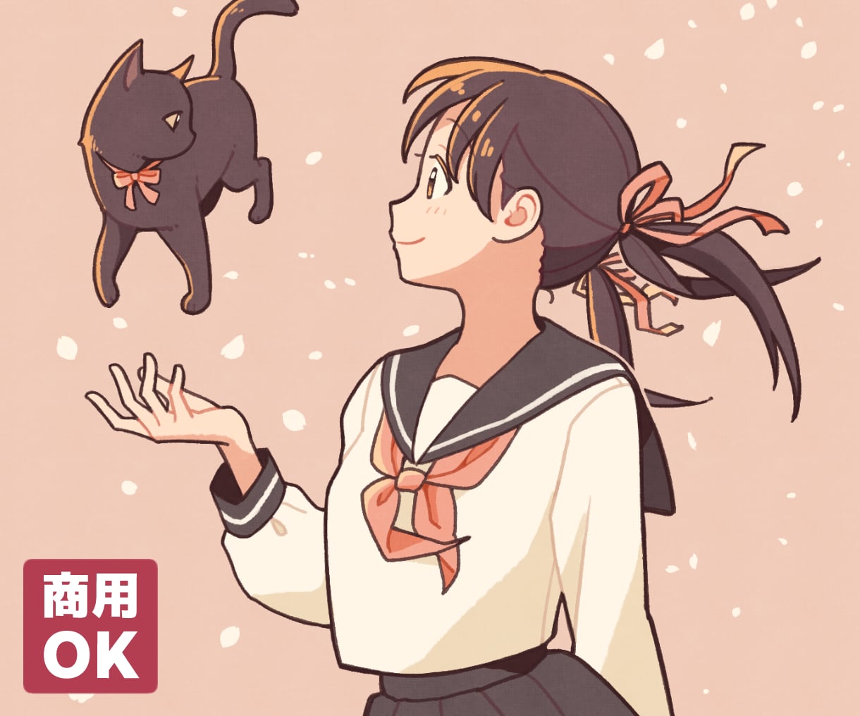 商用OK！ポップでかわいいキャライラスト描きます 動画素材・プレゼントなどに！動物とペアのイラストも得意です。 イメージ1
