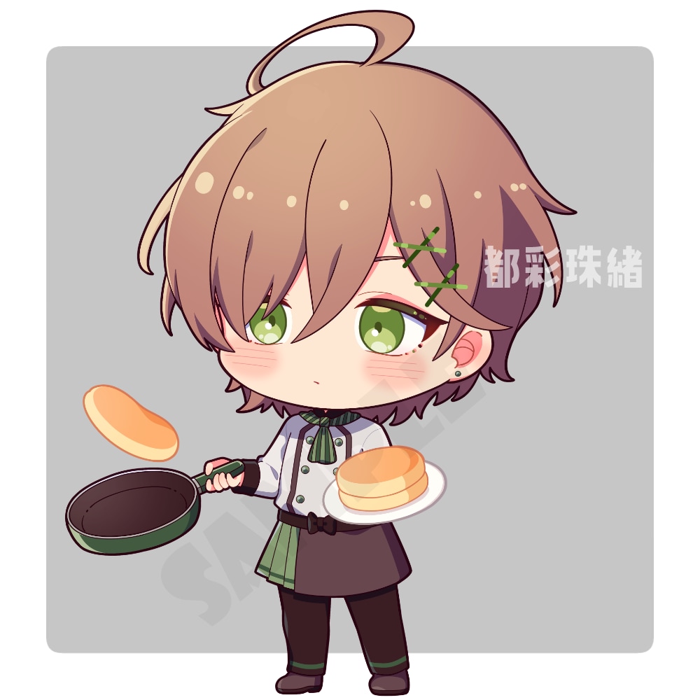 パッと目を惹くミニキャラSDイラストお描きします グッズや配信等に使える可愛い2頭身イラストはいかがですか？ イメージ5