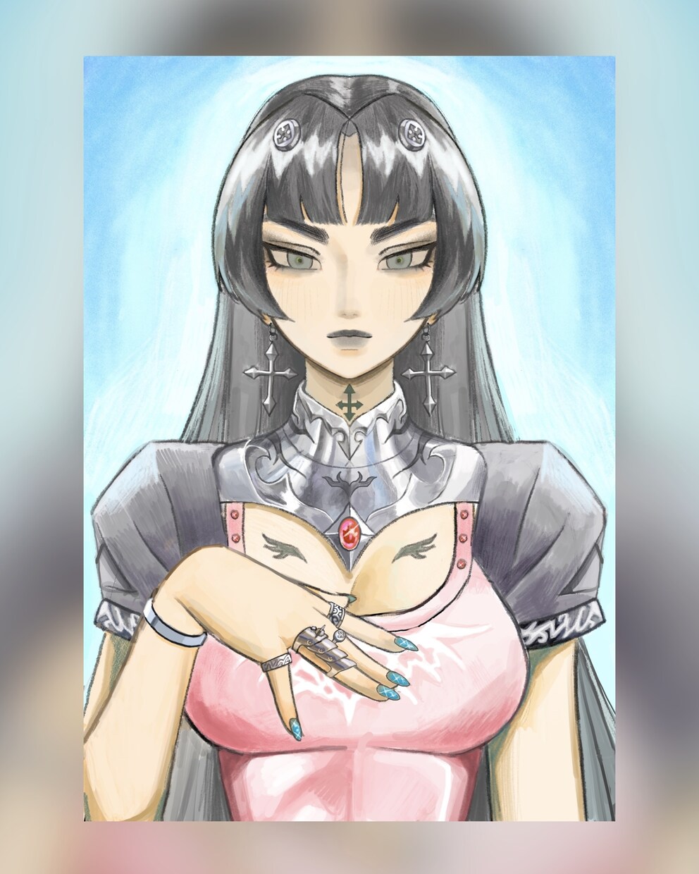 イラスト描きます かわいい女の子を繊細なタッチで描きます。 イメージ4