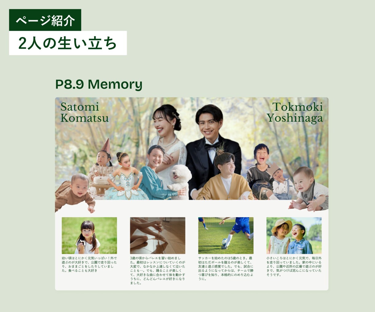 アートたっぷりのプロフィールブック作れます アート好きの方に♪Canvaで自由にアレンジできます イメージ8
