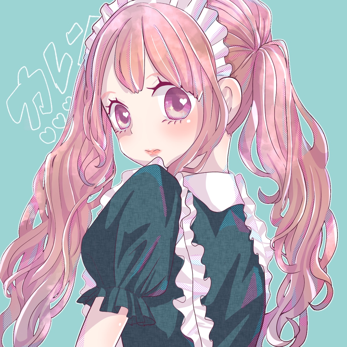 可愛い女の子イラスト作成します キラキラかわいい女の子が得意です！♡ イメージ2