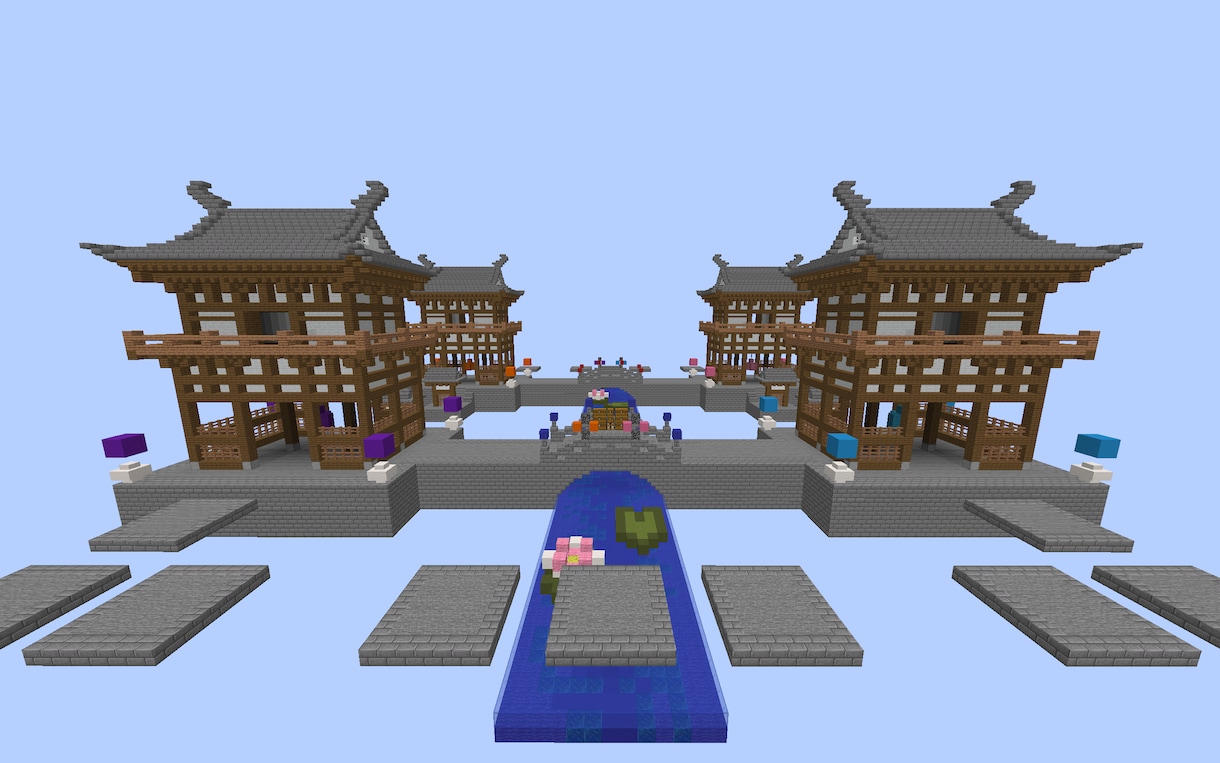 マインクラフトでミニゲームのマップを建築代行します 〜PvPと建築を10年間極めた者によるマップ制作〜 イメージ2