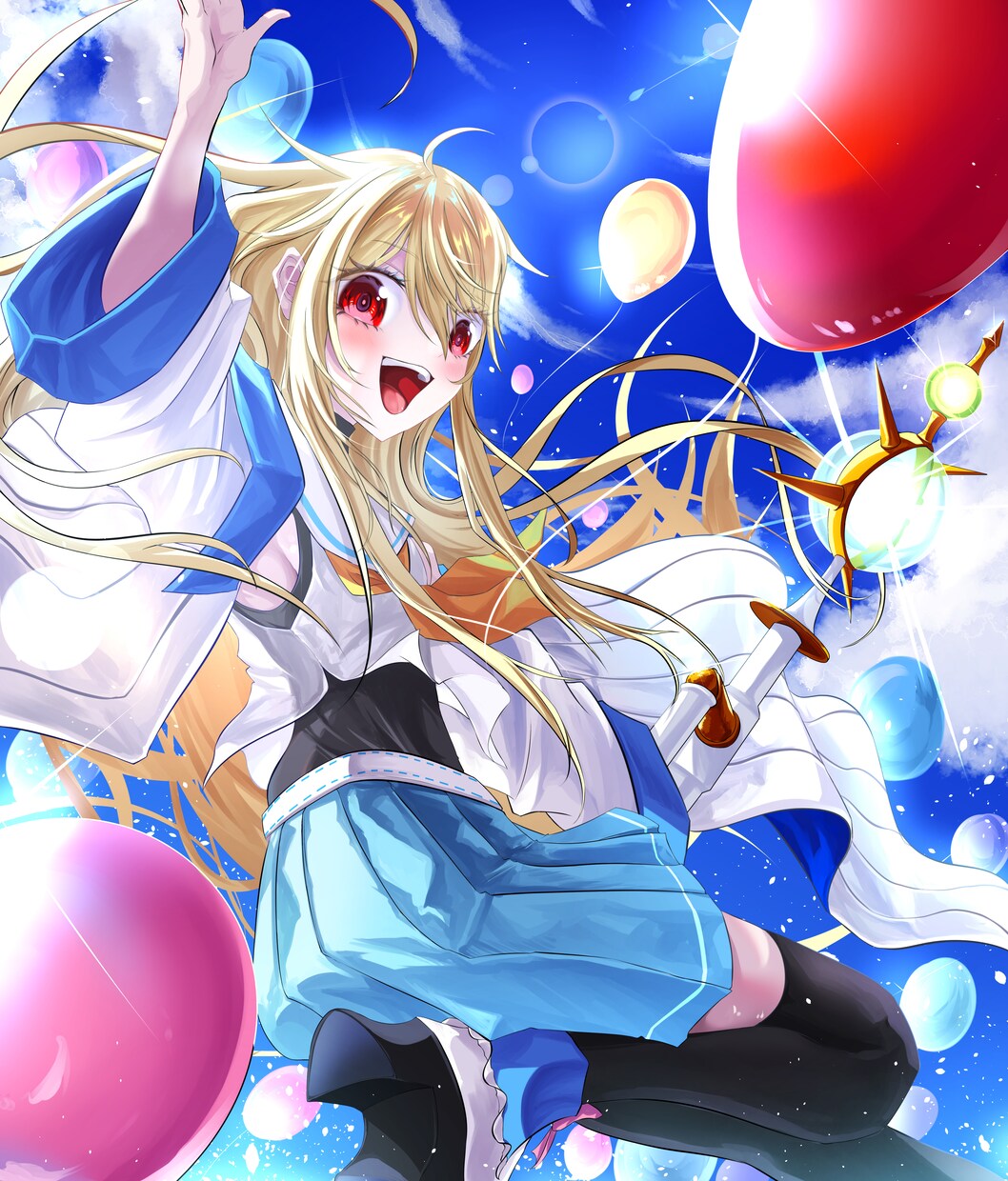 イラスト一枚絵の制作を承ります かわいいオリジナルキャラ、TRPGスチル、配信サムネなど！ イメージ1