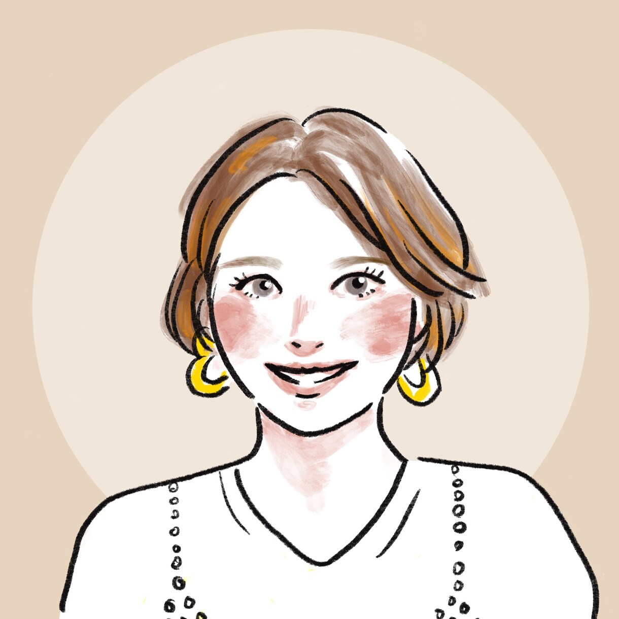 水彩タッチで大人おしゃれなイラスト描きます SNSアイコン◎ビジネスにも◎ イメージ1