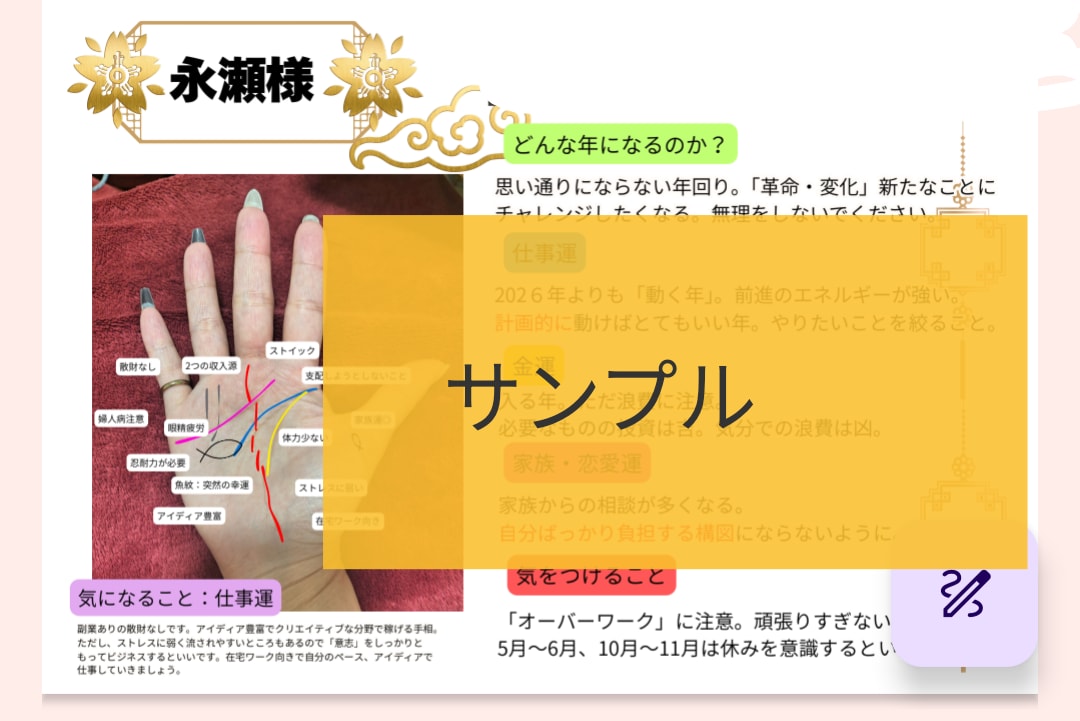 職場の人間関係を手相で徹底鑑定します なぜ疲れる？苦手な人との付き合い方まで具体的にお伝えします イメージ1