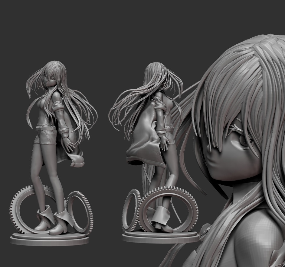 3Dモデリングでフィギュア作成します スピード重視でSTLデータと原型をお届けします。 イメージ3
