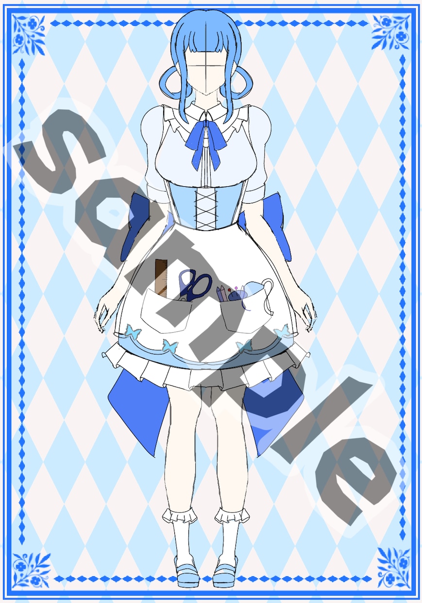 Vtuberさんの衣装デザインを作成します 理想の衣装で配信活動しませんか？ イメージ2