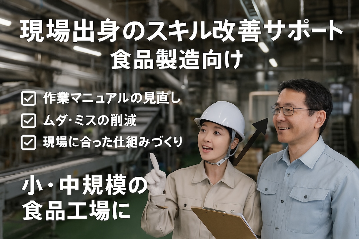 現場で働く人の声に寄り添った改善提案を行います 【現場で実行され、継続される仕組みづくり】 イメージ1