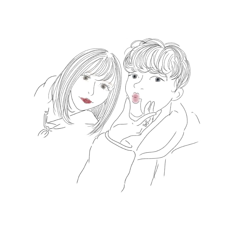 あなたの大切な人へのプレゼントに！似顔絵描きます ちょっとしたプレゼントに！おしゃれアイコンや似顔絵描きます！ イメージ9