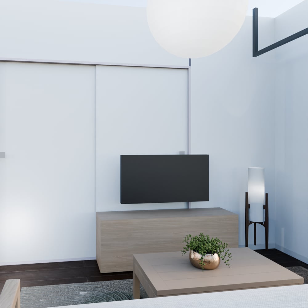 お部屋の家具付き3Dパース制作します 家具購入前・賃貸契約前・物件募集に！理想の空間を可視化します イメージ2