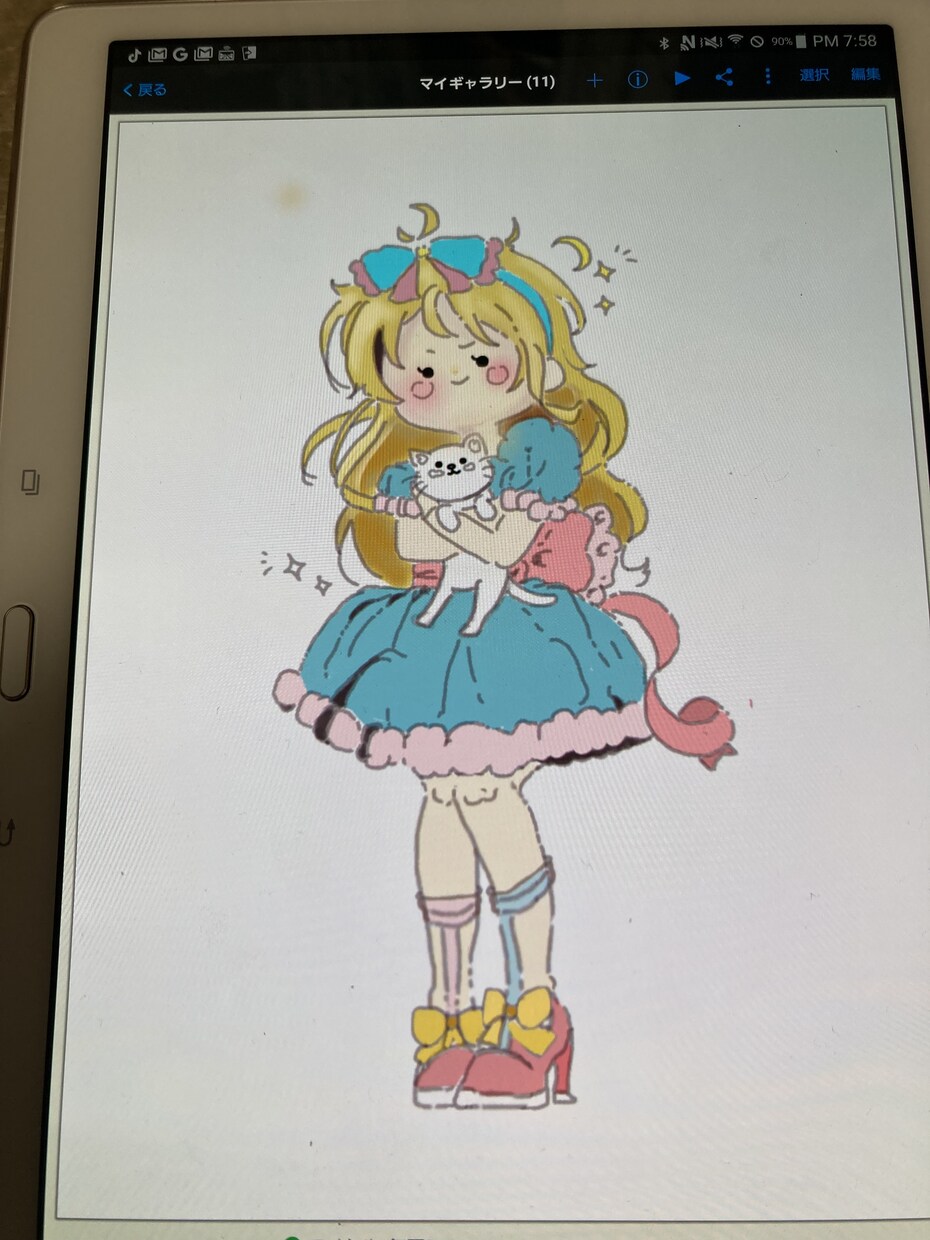 SNSに使うイラスト描きます ゆるふわで可愛い女の子イラスト！ イメージ5