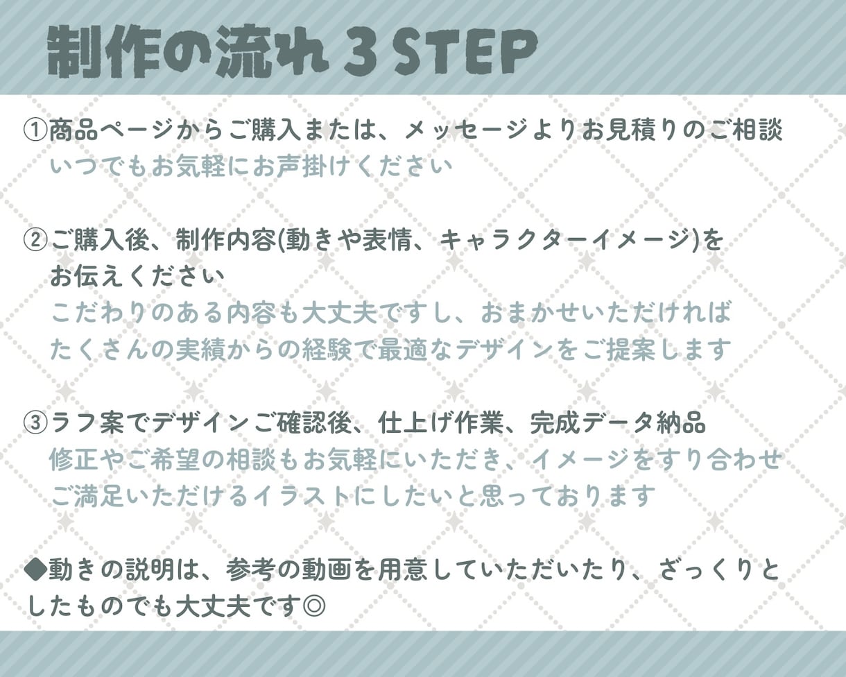 アニメーションtwitchスタンプ制作いたします twitchスタンプ用GIFアニメーション イメージ5