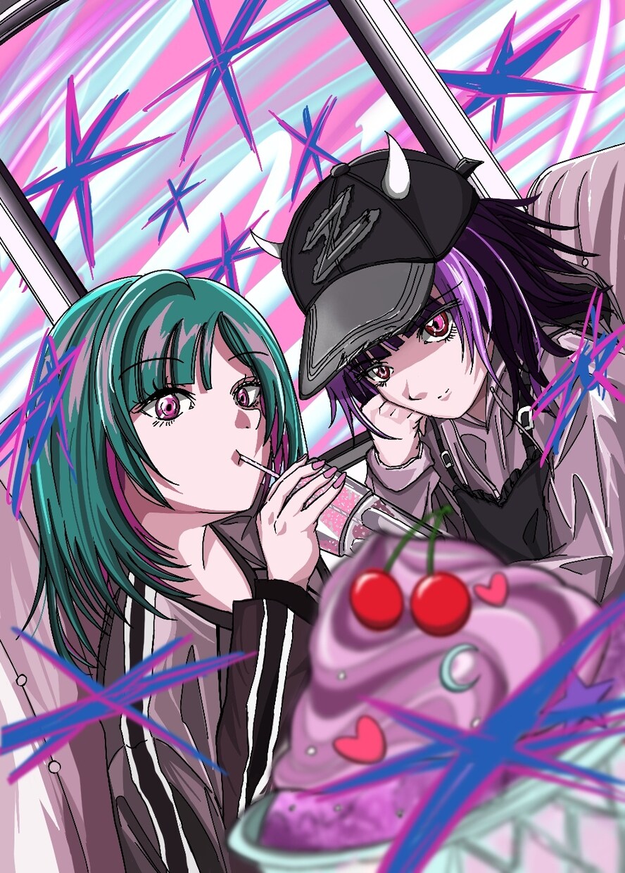 ガールズイラスト作成させて頂きます YouTubeサムネ、書籍表紙絵等 イメージ9