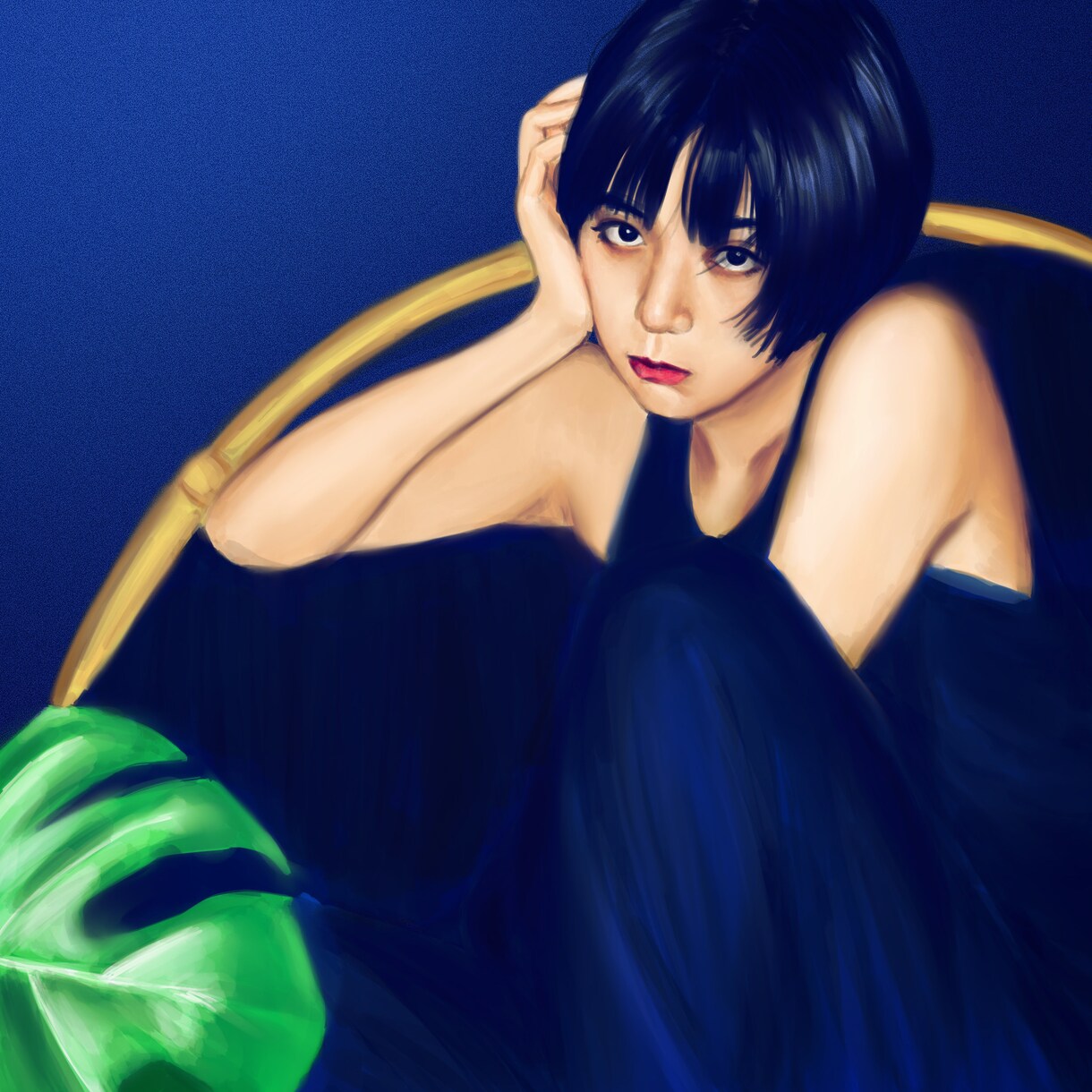 かっこいいクールなリアル系の似顔絵を描きます 家族、友人、推しにクールな似顔絵をプレゼントしてみませんか？ イメージ3