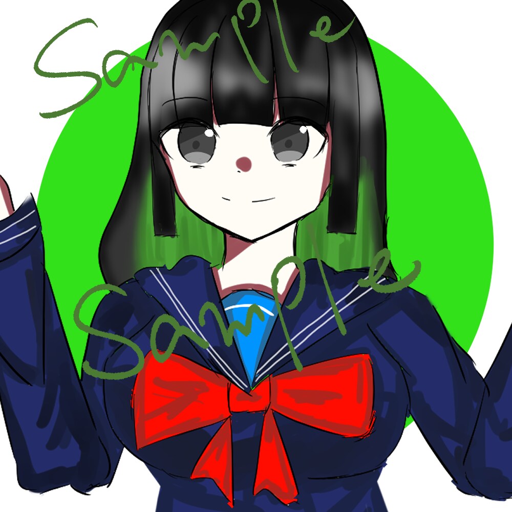 アイコン/ヘッダーお描きします SNSやブログのアイコンにどうぞ！ イメージ1