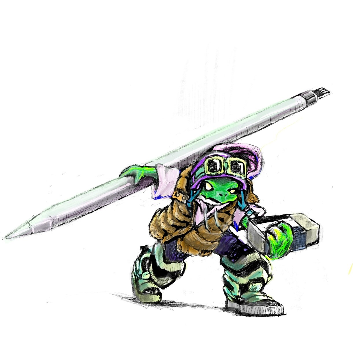 カエルのイラストを描きます ユニークなカエルをお求めの方へ イメージ3