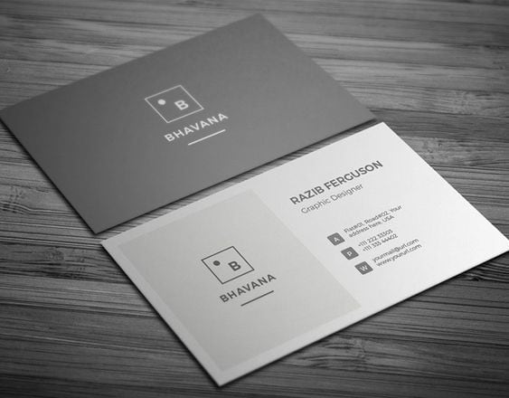 低価格で名刺をおしゃれかつシンプルにデザインします ラフ案2枚をプロデザイナーが低価格・高品質で制作します イメージ2
