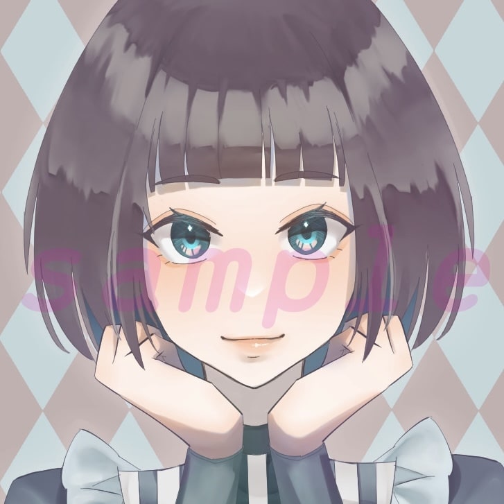 格安でアイコンお描きします 安価でかわいい女の子のイラストを描きます！ イメージ1
