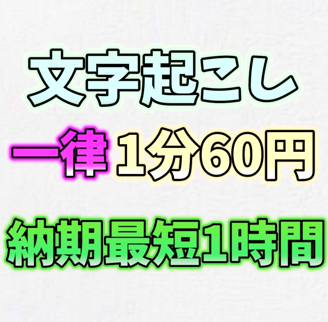 文字起こしなど動画編集を行います 格安、迅速にご提供いたします！ イメージ1