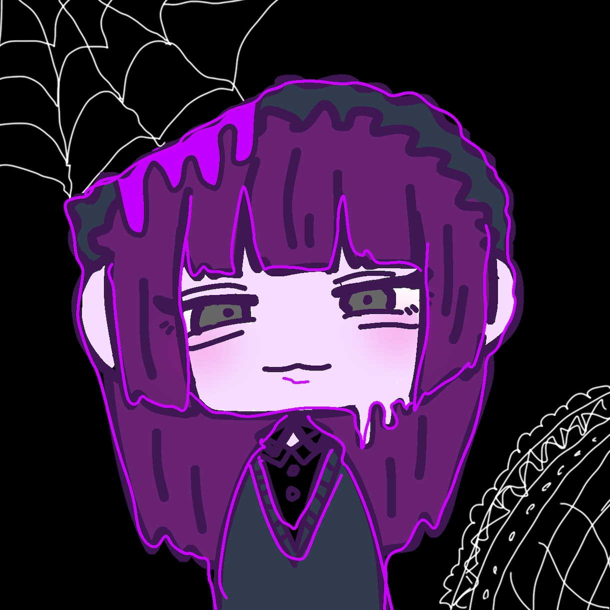 ポップで病みかわなイラスト描きます あなただけの個性をアイコンにしてみせます イメージ1