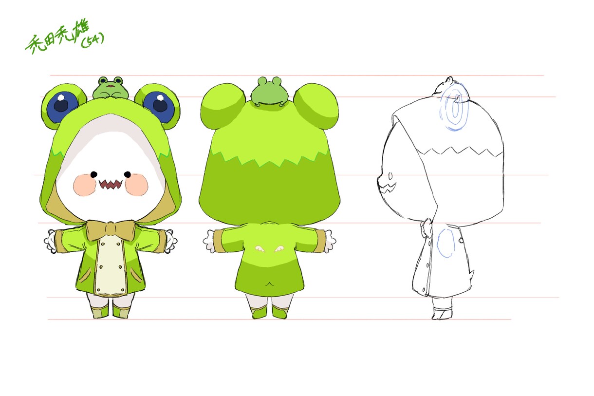 ミニキャライラスト制作します 立ち絵や配信画やMVイラストなど幅広く対応します イメージ1