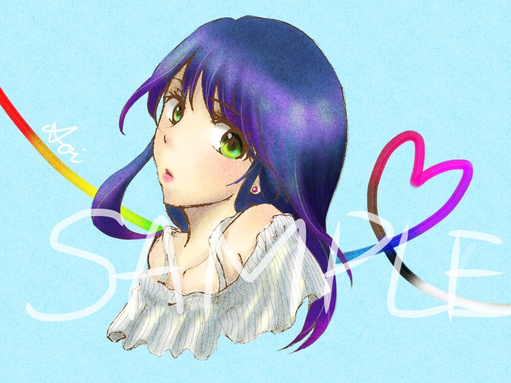 SNSで使える可愛いイラスト描きます 可愛い女の子や萌え系女子が好きな人にオススメ！ イメージ2