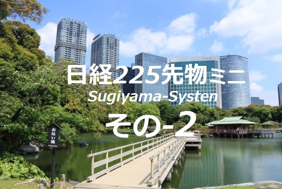 日経225先物ミニの直伝手法『その2』となります 買い&売り、どんな地合いにも対応できる方法を伝授します ! イメージ1