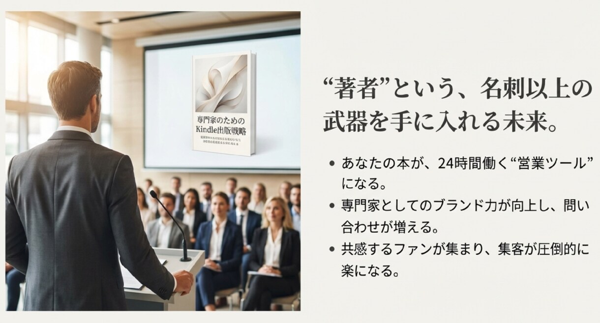 打ち合わせだけでOK！電子書籍を出版代行します あなたの魅力を世界へ広めよう！ イメージ3