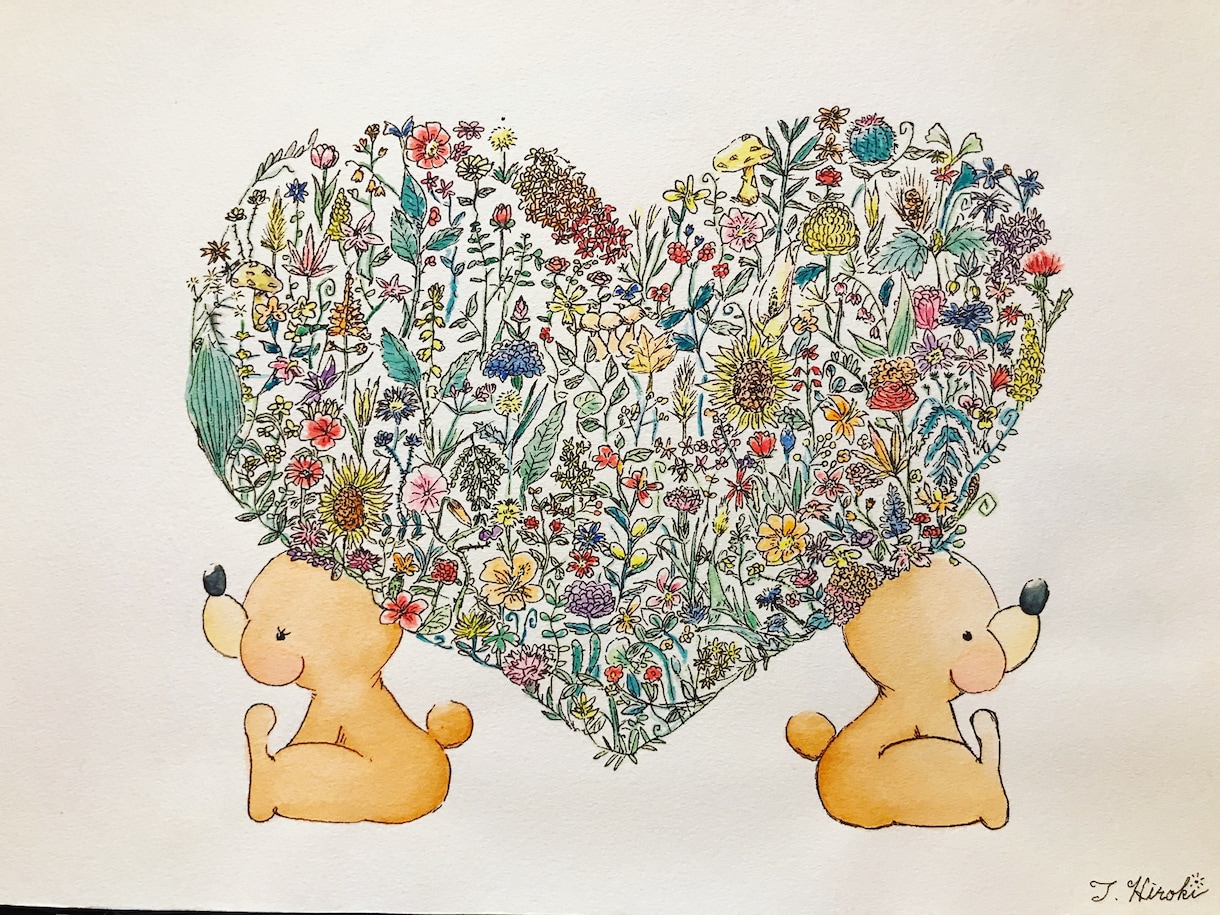 世界で一枚だけのオリジナルのイラスト描きます 〜自分の好きなものをイラストにしてみませんか？〜 イメージ2