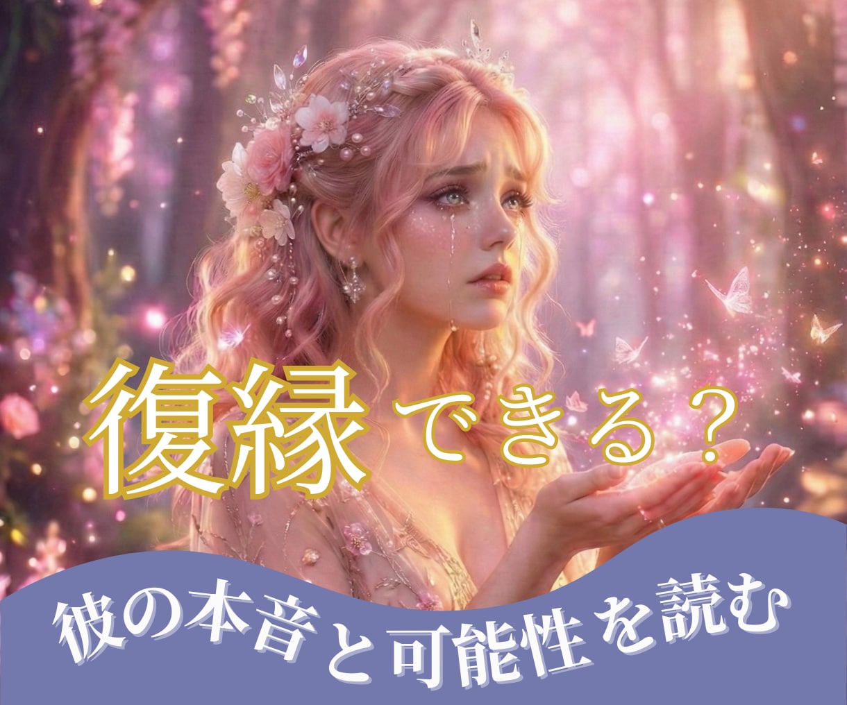 別れた彼の本音と復縁の可能性を読み解きます 片思い／復縁／三角関係／遠距離／秘密の恋 イメージ1