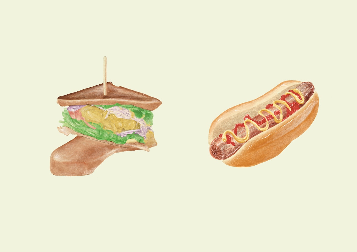 おしゃれな、温かみのある食品イラスト作成します メニュー、チラシ、商品パッケージ、挿絵など様々な用途でどうぞ イメージ10