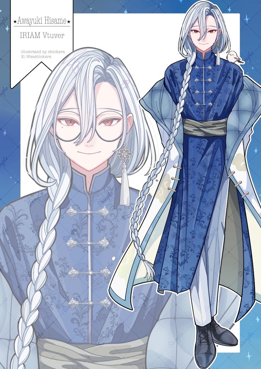 企業様実績あり！ときめく人物イラスト描きます 商用利用可！VTuber活動やSNSアイコンにもどうぞ♪ イメージ3