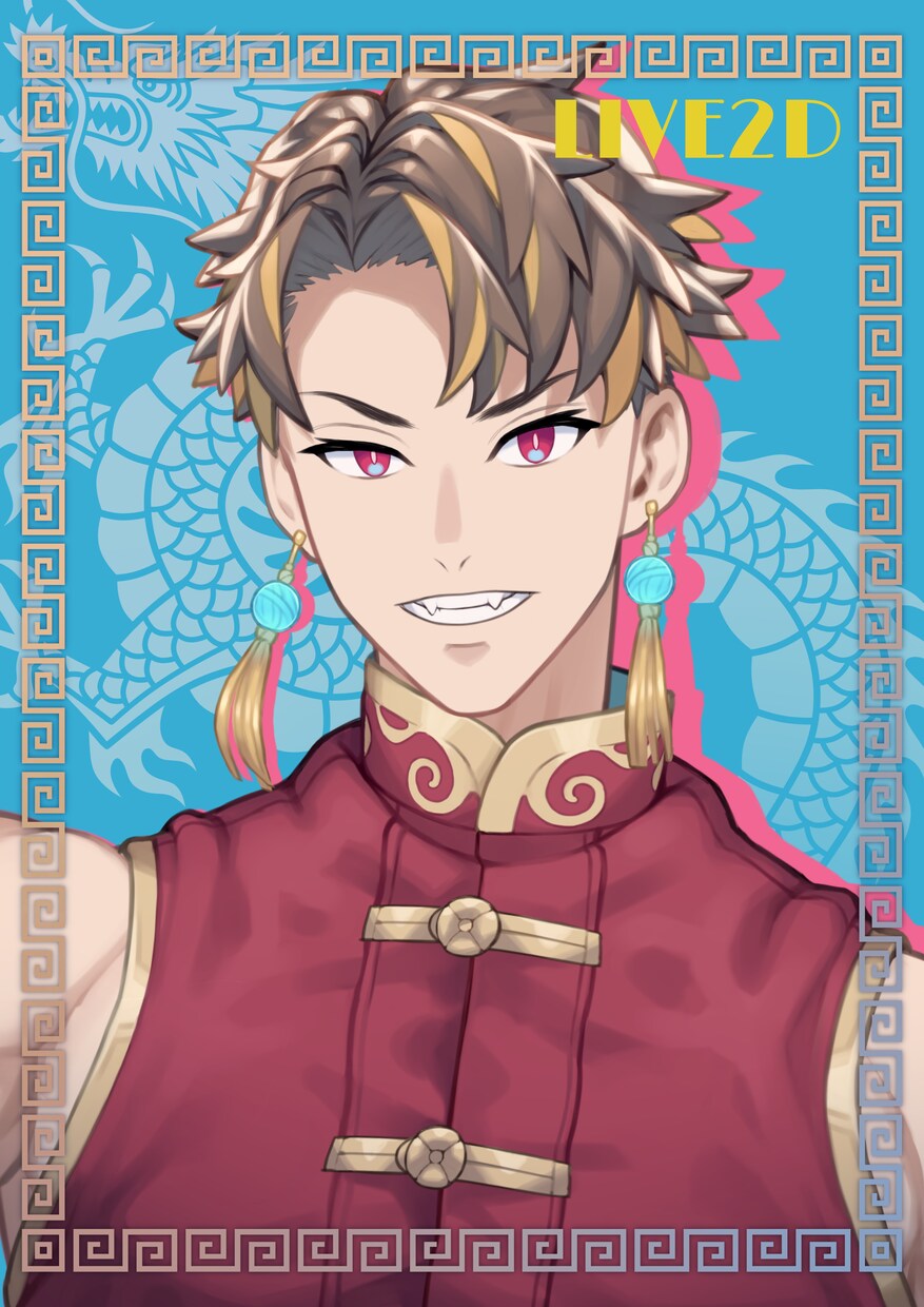 VTuberイラスト・モデリング一括制作できます 男性キャラクターを頼むならfatherlobin イメージ2