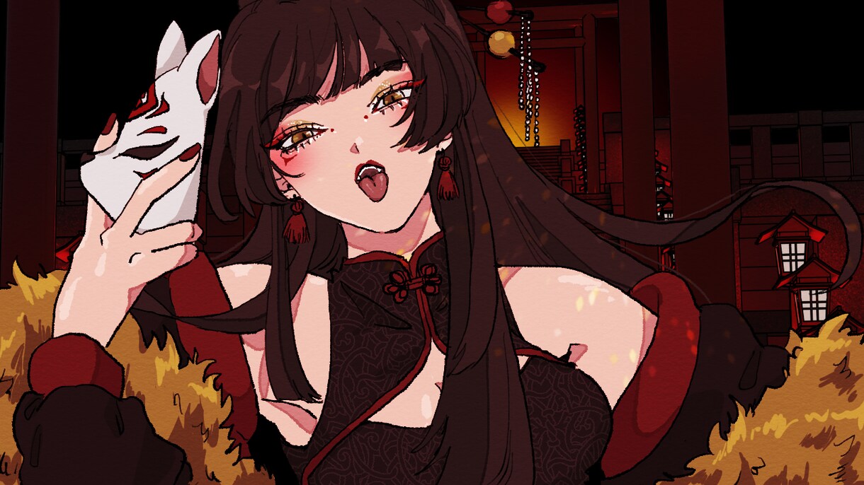 オリジナルのおしゃれなイラスト承ります SNSのアイコン、動画のサムネなどでイラストをお求めの方 イメージ1