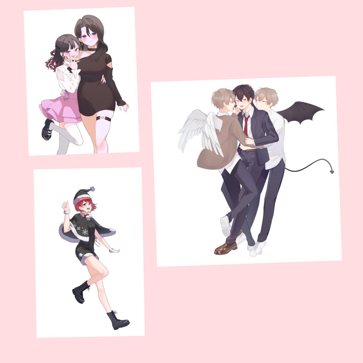 一枚絵〜立ち絵お描きします 《商用利用料金込み〇》丁寧なヒアリングで高満足度！ イメージ6