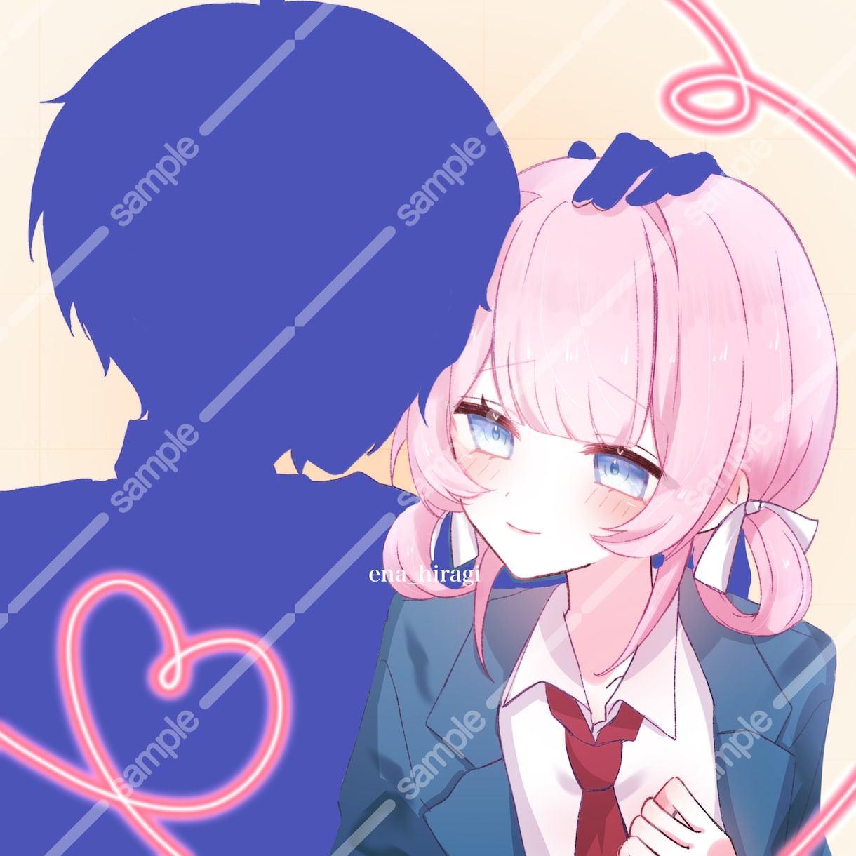 1枚絵の制作承ります アイコン、1枚絵、立ち絵、夢絵など幅広く対応いたします イメージ3