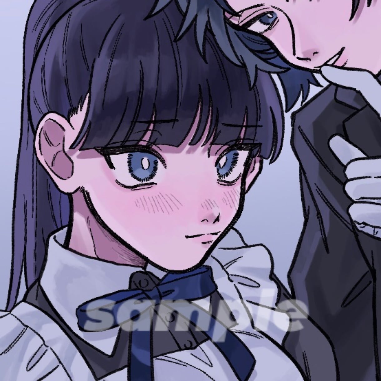 かわいいSNSアイコンお描きします キュートでダークな世界観のアイコン・イラストをお描きします！ イメージ8