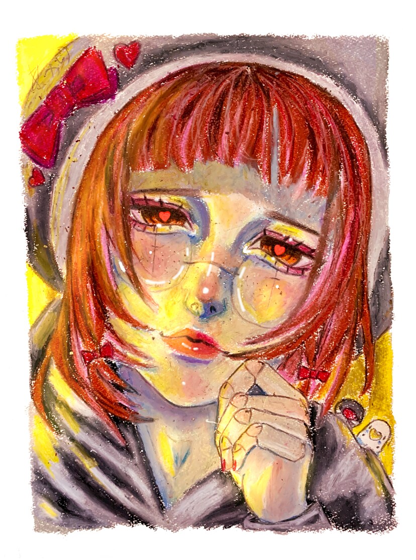 オリジナルキャラクター描きます オリジナルキャラクターのクレヨン画いかがですか？ イメージ4