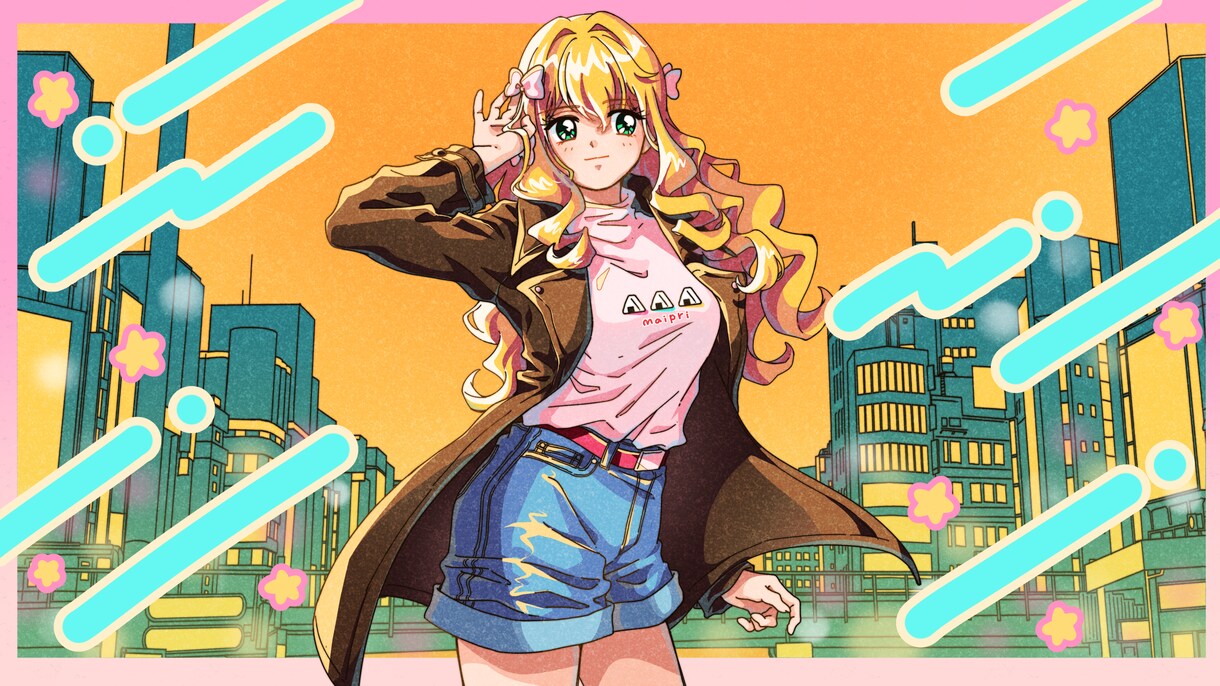 目を引く動画用の一枚絵を作成します 動画用やCDジャケットのイラストを作成します！背景付きも可！ イメージ7