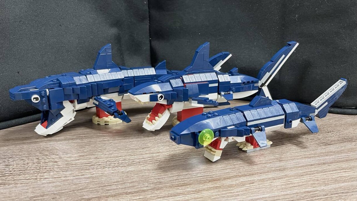 あなたが作って欲しいデザインのレゴ作品を製作します 船、魚、生き物など展示、観賞用のレゴ作品をお作りします！ イメージ2