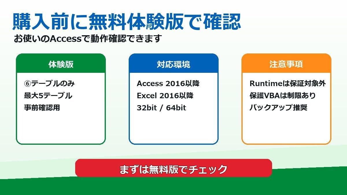 Accessシステムの設計書を作成します AIにも渡せる！既存ACCDB/MDBをExcel資料化 イメージ9