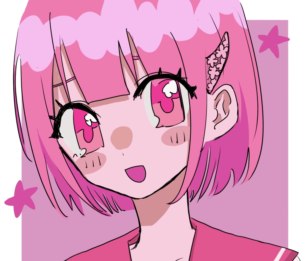 表情豊かなキャラクター描きます 表情・雰囲気を大切にしたSNSアイコン制作します イメージ1