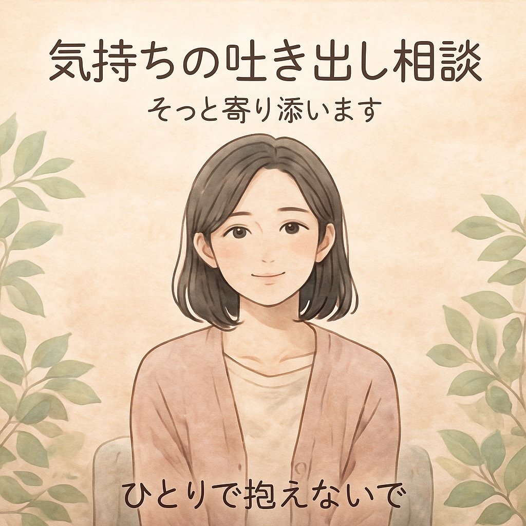 育児・家庭の悩みを優しくお話し聞きます 誰にも言えない想い、ここで受け止めます。 イメージ1