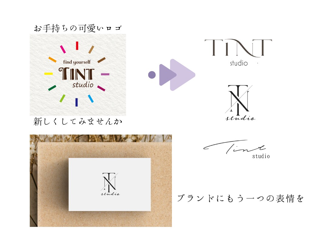 セカンドロゴ作ります 今ある可愛いロゴに新しいブランド力を イメージ1