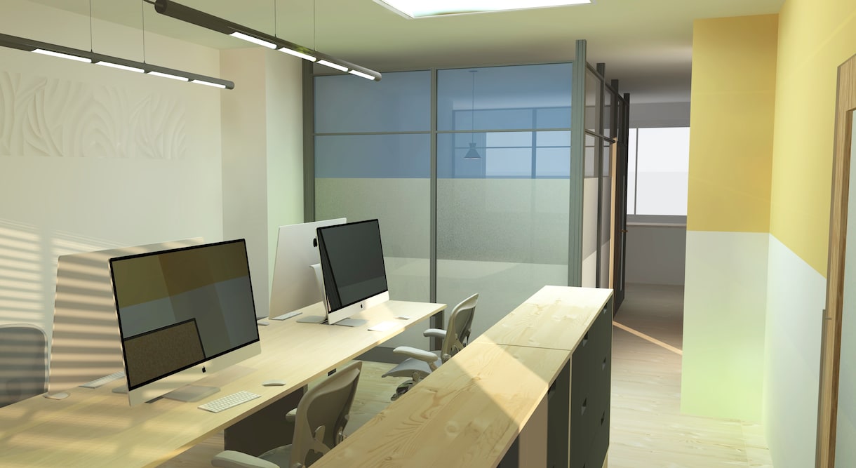 オフィス・住宅等を3DCGでビジュアライズします 【DIY】インテリアを検討したい方必見！※短期納品可 イメージ2