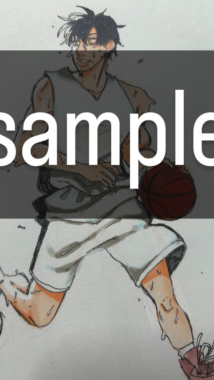 アナログイラストを描いています お客様が求めてるものを描きます。アイコンなどを制作します。 イメージ2