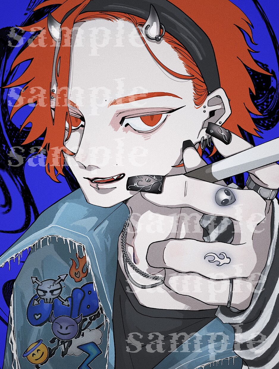 最短3日納品】Y2Kなどお洒落なイラスト描きます ファッション重視のイラストやグッズデザインなどお任せください イメージ9