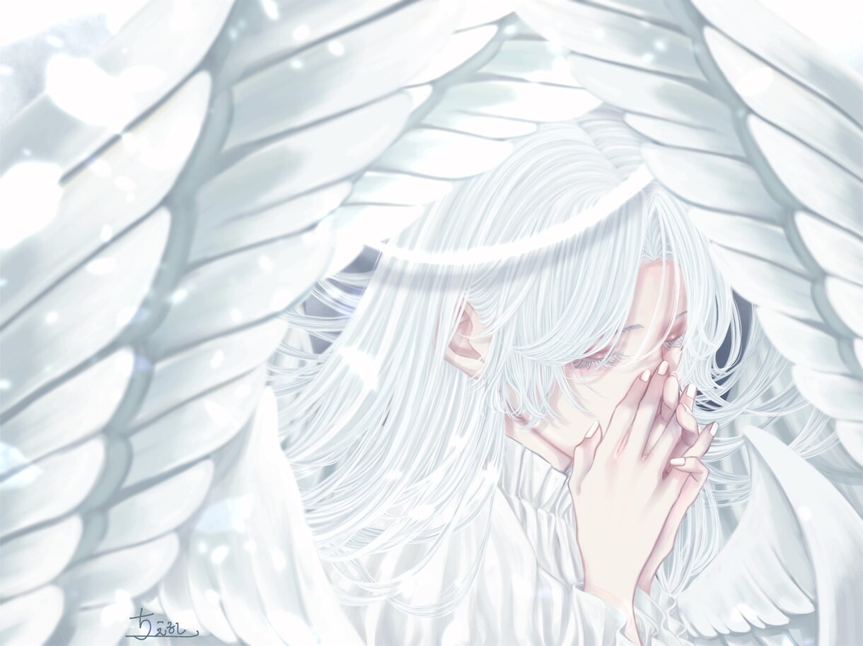 ご希望のイラスト描きます 1枚絵.ｱｲｺﾝ.動画用.綺麗めから暗い絵まで幅広く描きます イメージ7
