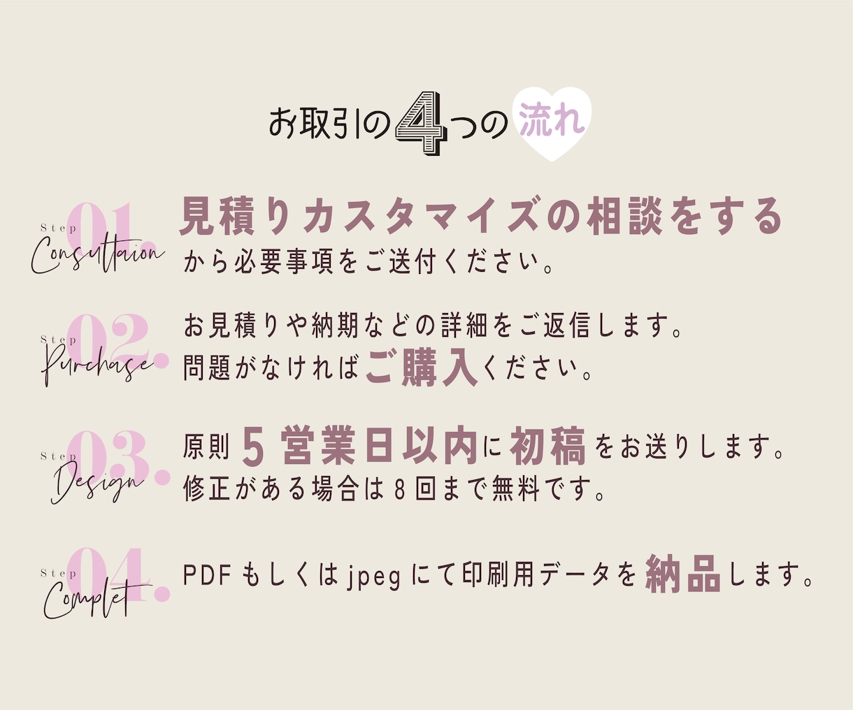 現役デザイナーがおしゃれな女性向けチラシ作成します ペット、トリミング、美容、クリニック、サロン、エステなど イメージ8